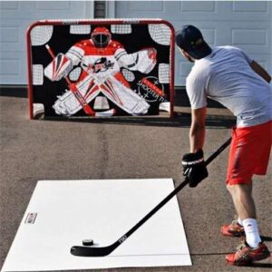 Hockey Shooting Practice Setup